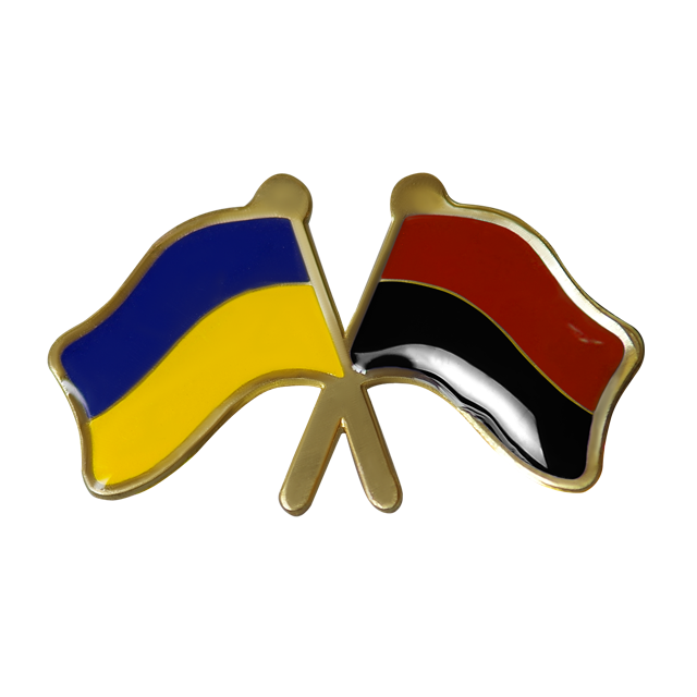 Значек "Флаги Украина-УПА"