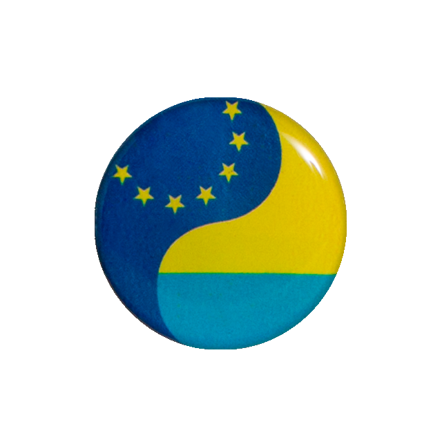 Значек "Украина-Евросоюз"