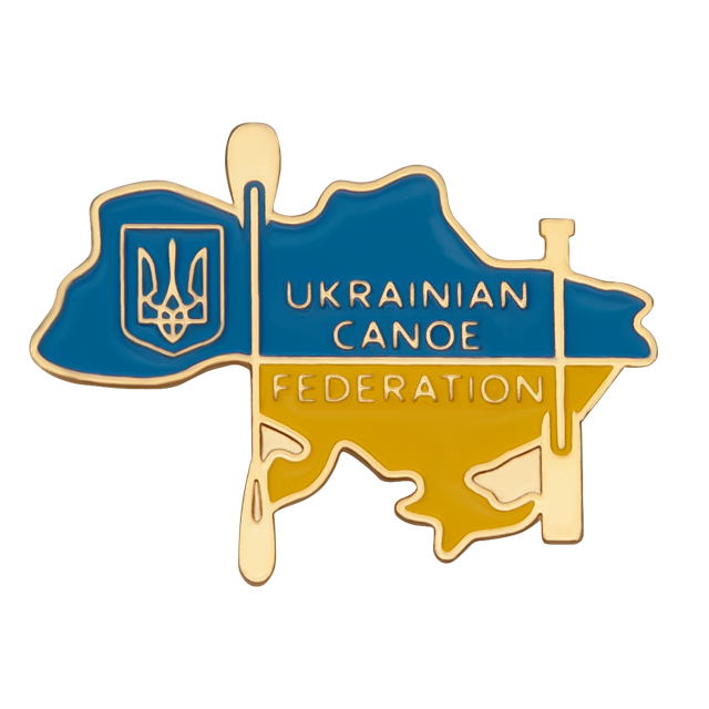 Значек "Федерация каноэ Украины"