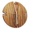 Часы деревянные